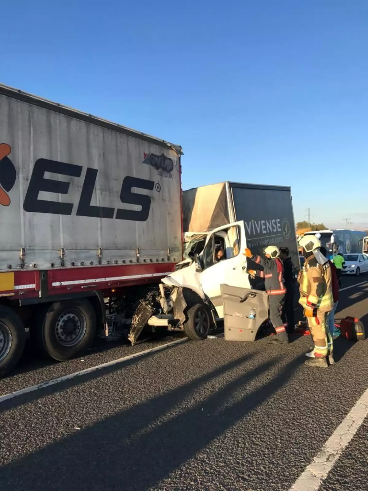 Başkentte trafik kazası: 1 yaralı