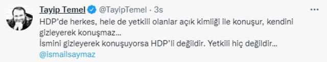 HDP'li bir yöneticinin' Demirtaş bu şekilde devam ederse parti dışına itilir' dediği iddiası partiyi ayağa kaldırdı