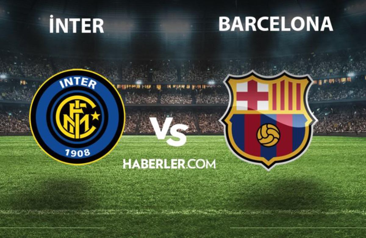 İnter- Barcelona maçı ne zaman, saat kaçta? İnter- Barcelona maçı EXXEN şifresiz bedava CANLI izleme linki! Exxen CANLI izle!