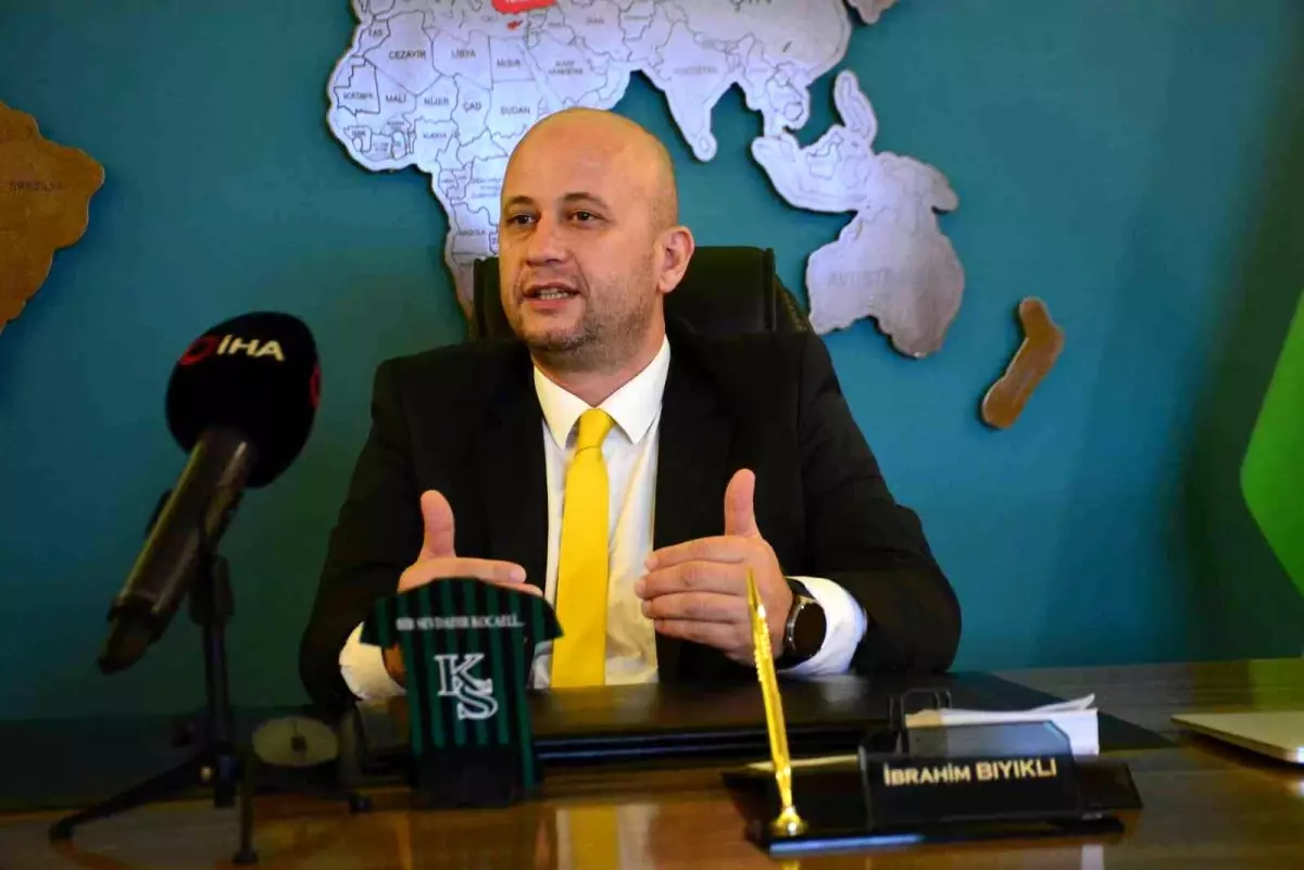 KOTO başkan adayı İbrahim Bıyıklı: 'KOTO'ya 4 yıllık kısa süre içerisinde en parlak dönemini yaşatacağımıza inanıyorum'