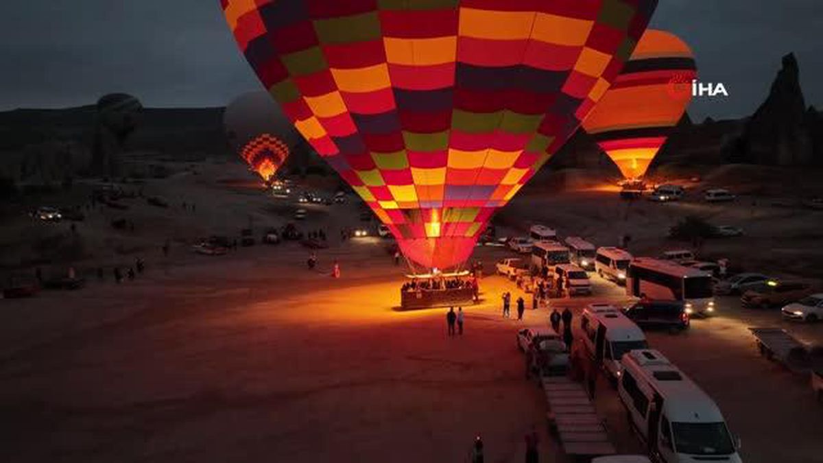 9 ayda 508 bin kişi Kapadokya'yı gökyüzünden izledi