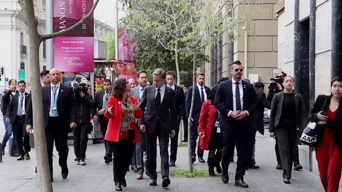 ABD Dışişleri Bakanı Blinken Şili'de