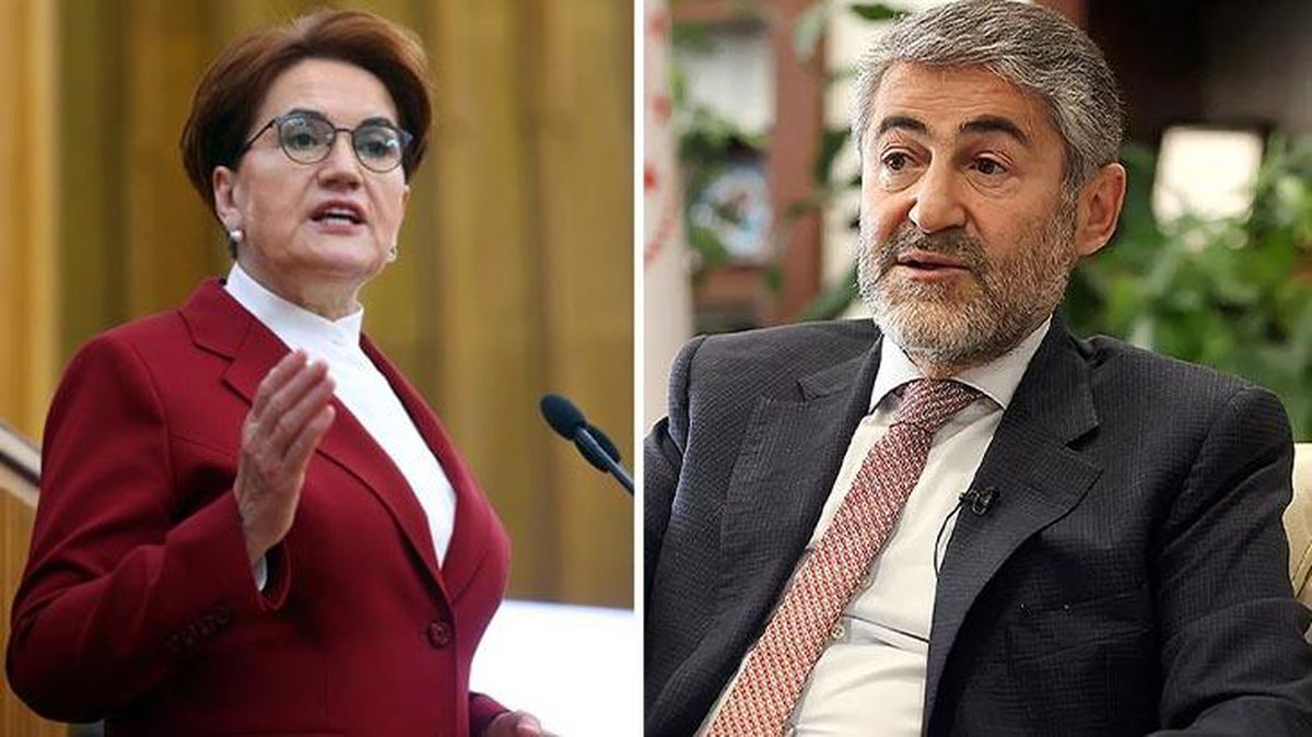 Bakan Nebati'den kendisini tiye alan Akşener'e yanıt: Nöroiktisatla ilgili dalga geçmiş, nöroloğa gitsin o zaman