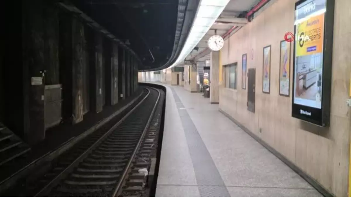 Belçika'da demiryolu çalışanları greve gittiTren seferleri iptal edildi