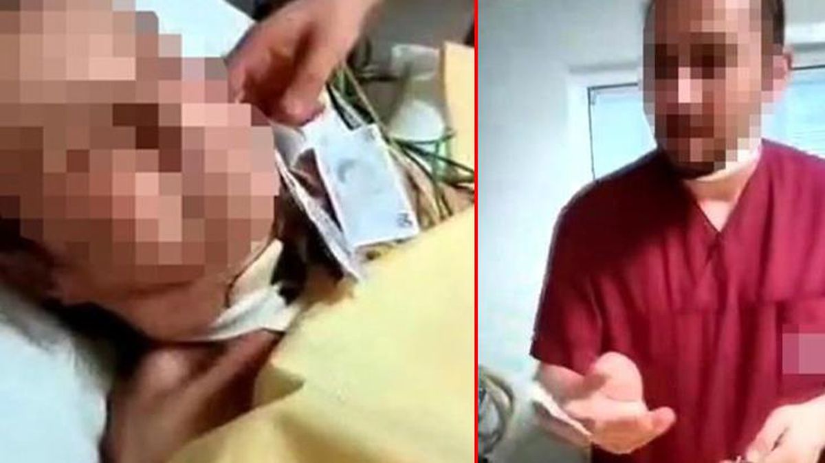 Hastanede yaşlı kadının yüzüne para saçan 2 sağlık çalışanının işine son verildi