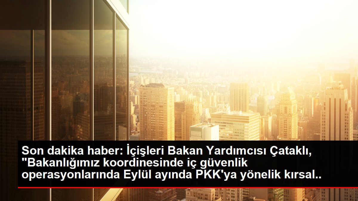 İçişleri Bakanlığı Sözcüsü Çataklı, Aylık Basın Bilgilendirme Toplantısı düzenledi: (1)