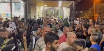 Son dakika haber! İsrail askerlerinin, Batı Şeria'nın kuzeyinde öldürdüğü Filistinli için cenaze töreni