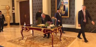 KUALA LUMPUR - TBMM Başkanı Şentop, Malezya Kralı Sultan Abdullah ile görüştü