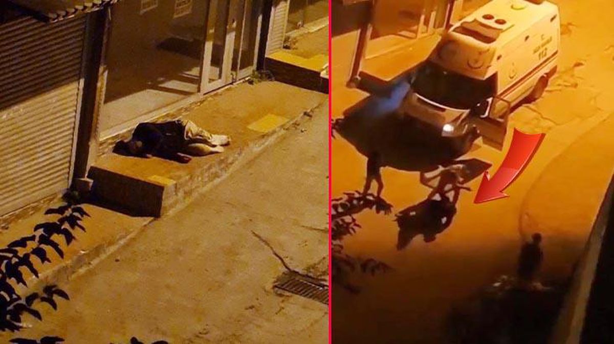 Sağlık ekiplerine saldıran adama meydan dayağı attılar