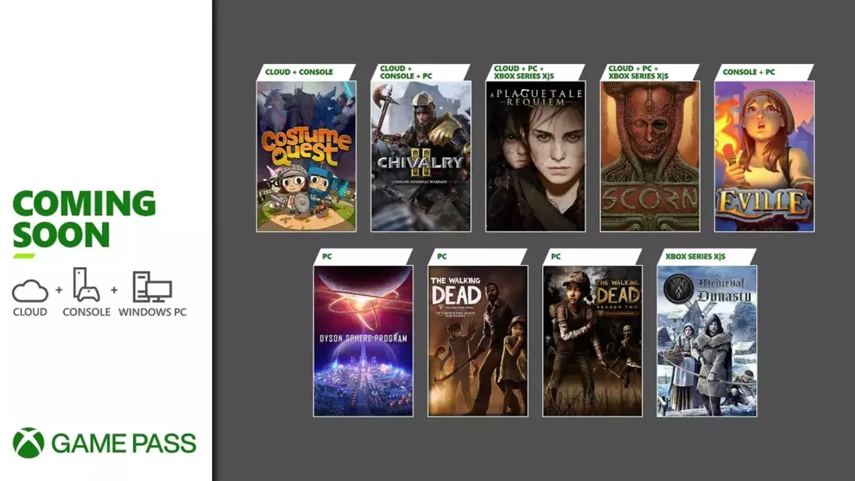 Xbox Game Pass'in Ekim 2022 oyunları açıklandı