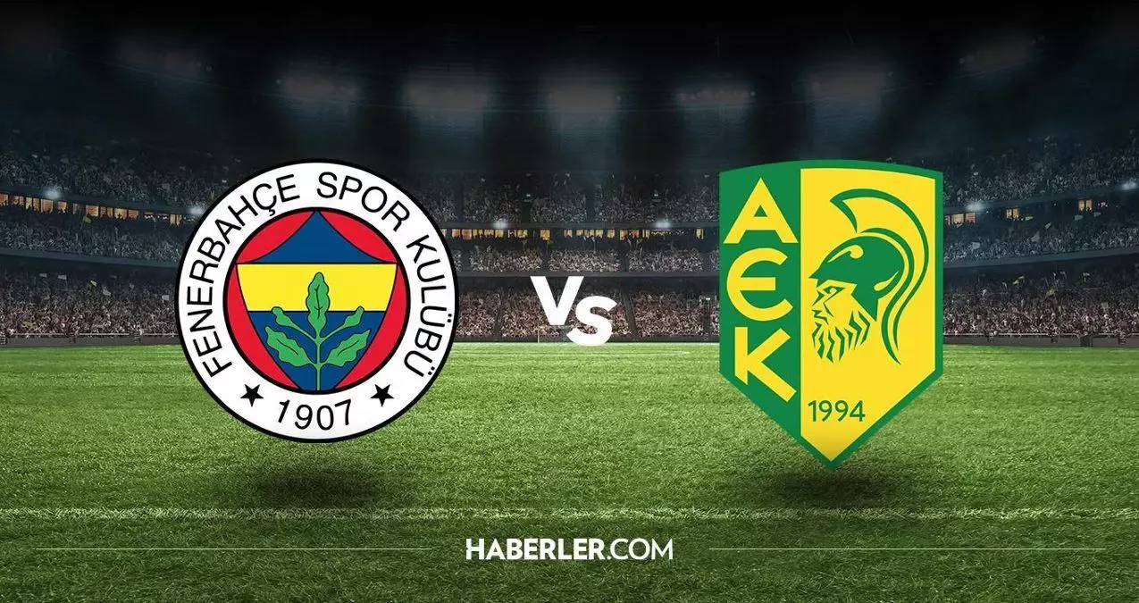 Fenerbahçe - AEK Larnaca ne zaman, saat kaçta? Fenerbahçe - AEK Larnaca hangi kanalda yayınlanacak? UEFA Avrupa Ligi FENERBAHÇE - AEK Larnaca maçı ne
