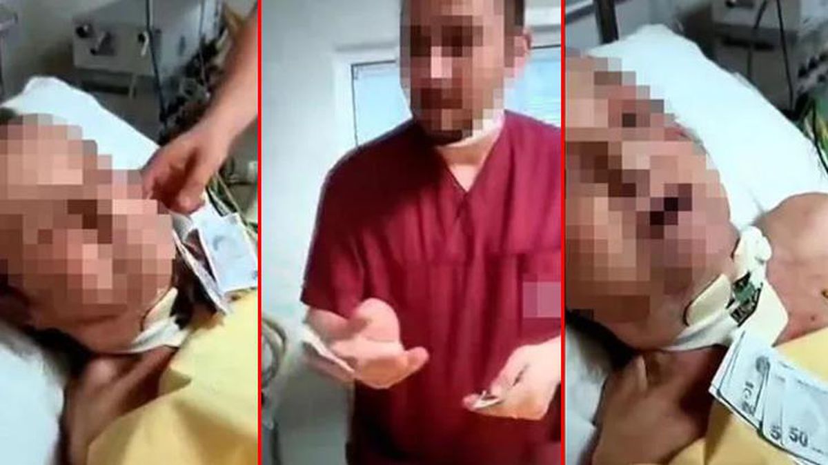 Hastanede yaşlı kadının yüzüne para atan vicdansızın ilk ifadesi ortaya çıktı: Görüntüleri eğlence amaçlı çektik