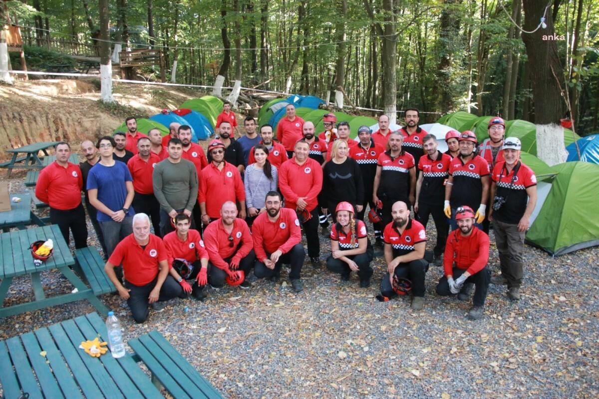 Kartal Belediyesi Sivil Savunma Ekibi ve Makud'dan Ortak Tatbikat