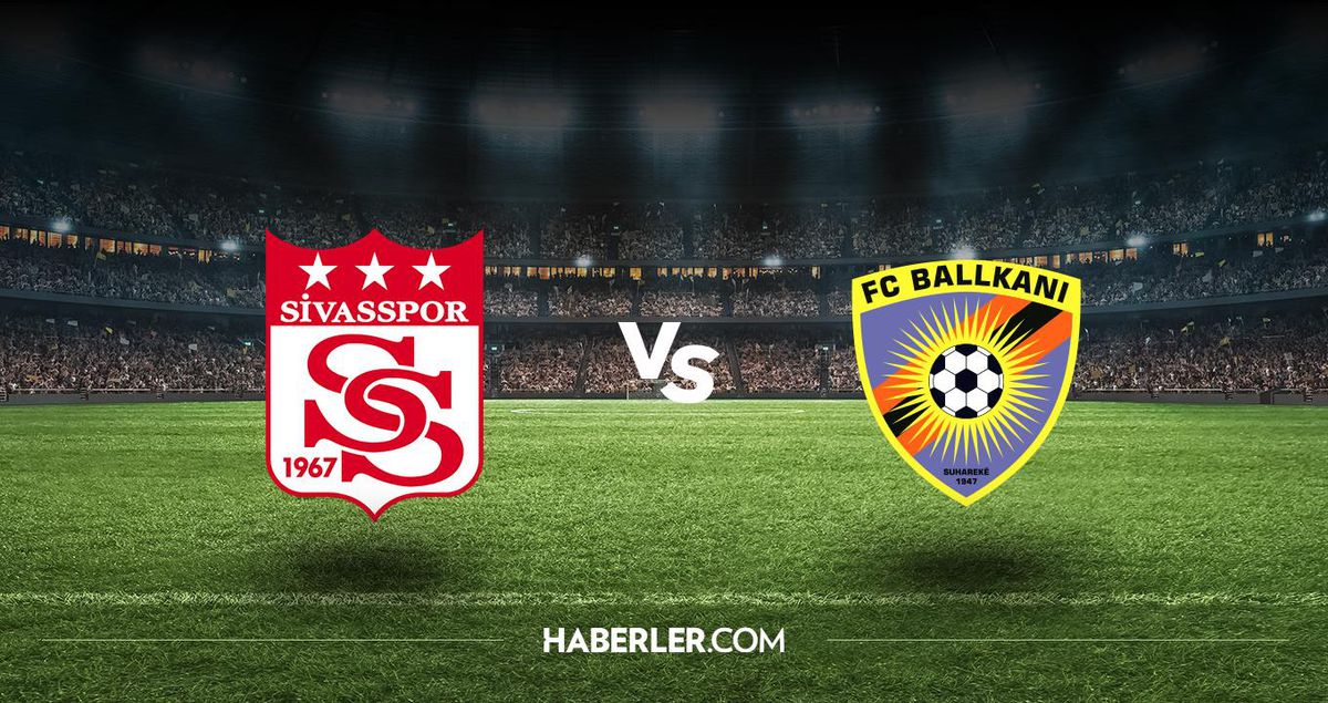 Sivasspor-FC Balkani maçı hangi kanalda yayınlanacak? Sivasspor-FC Balkani maçı saat kaçta? Sivasspor-FC Balkani maçı şifreli mi, ücretsiz mi?