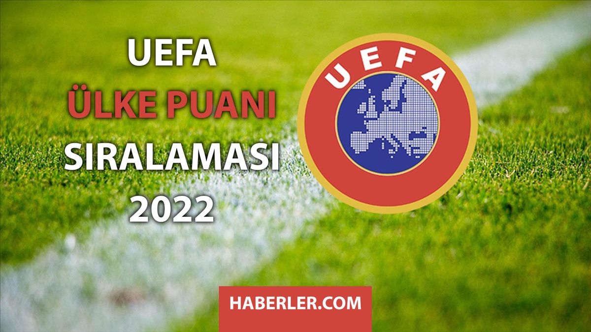 UEFA Ülke Puanı Sıralaması 2022 (GÜNCEL) Ülke puanı sıralaması! Türkiye kaçıncı sırada? Ülke puanı sıralamasında son durum nedir?