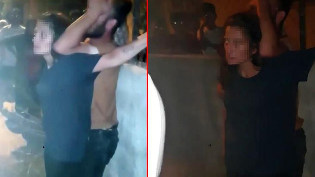 Hırsız çift bu sefer yakalandı! Genç kadın, linç edilen sevgilisi için kendini siper etti