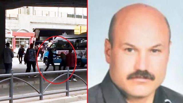 Kahyası tarafından öldürülen dolmuş şoförünün saldırıya uğradığı görüntüler ortaya çıktı