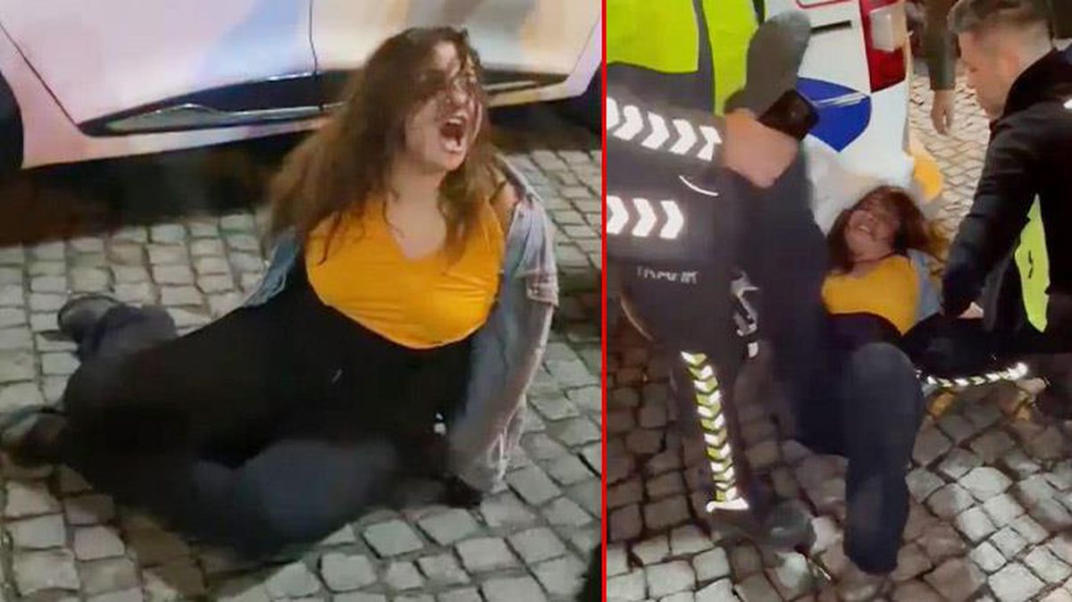 Rezilliğin böylesi! Art arda araçlara çarptı, tehditler savurup polise saldırdı