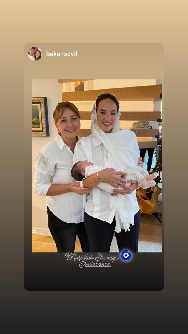 Seda Bakan, 40 günlük kızı Ela için mevlit okuttu: Çok şükür