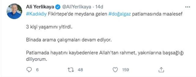 Son Dakika! Kadıköy'deki bir binada gerçekleşen doğal gaz patlamasında 3 kişi hayatını kaybetti
