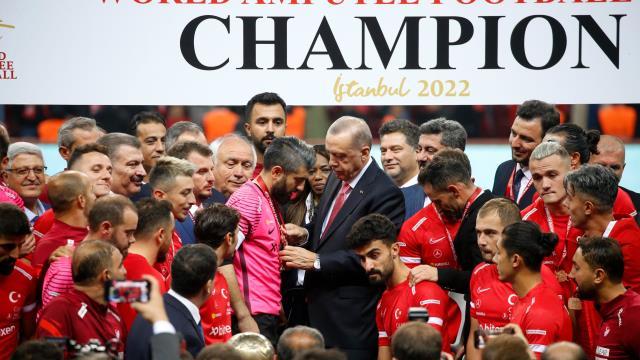 Tarih yazdık! Ampute Futbol Milli Takımı, Dünya Kupası'nı kazandı