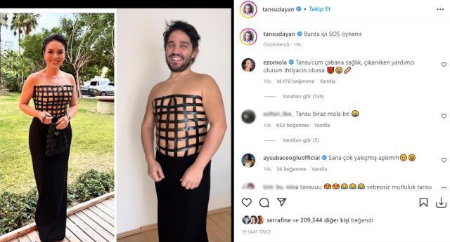 Fenomen Tansu Dayan, Ezgi Mola'yı fena tiye aldı! Güzel oyuncunun cevabı ondan da bomba