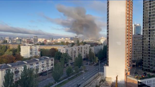 Son Dakika! Ukrayna'nın başkenti Kiev'de 3 büyük patlama yaşandı