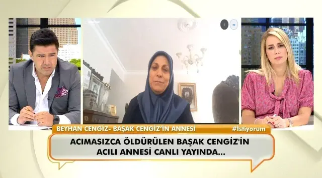 Samuray kılıcı ile katledilen Başak Cengiz'in annesi, kızının haberini nasıl aldığını anlattı Samuray kılıcı ile katledilen Başak Cengiz'in annesi, kızının haberini nasıl aldığını anlattı