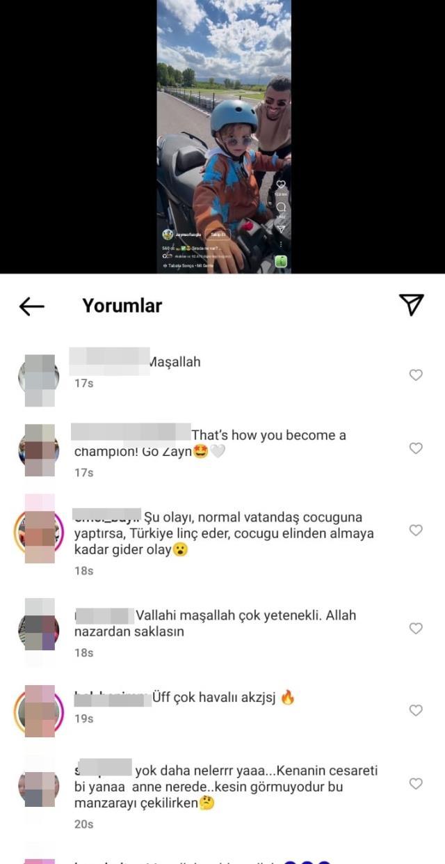 Kenan Sofuoğlu'nun 3 yaşındaki oğlu motosiklet sürdü! Sofuoğlu, o anları '560 cc sırada ne var?' notuyla paylaştı