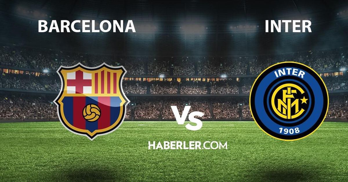İnter- Barcelona maçı ne zaman, saat kaçta? İnter- Barcelona maçı EXXEN şifresiz bedava CANLI izleme linki! Exxen CANLI izle!