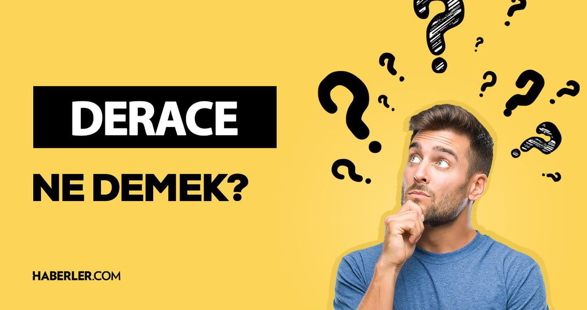 DeRace ne demek? DeRace nedir, DeRace ne anlama geliyor?