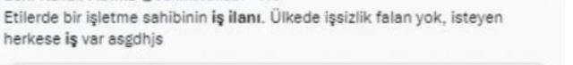 Etiler'deki restoranın verdiği iş ilanı olay yarattı! Tıklayan anında geri kapatıyor