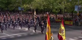 İspanya Ulusal Günü Madrid'de Geçit Töreniyle Kutlandı