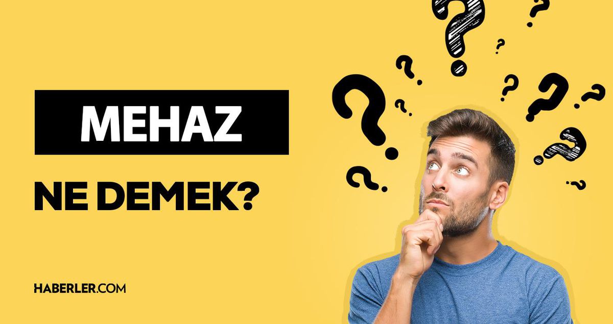 Mehaz ne demek? Mehaz nedir? TDK'ya göre Mehaz ne demek?