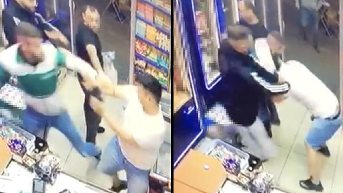 Sohbetine küfür katınca olanlar oldu! Alkollü şahsın imdadına müşteriler yetişti