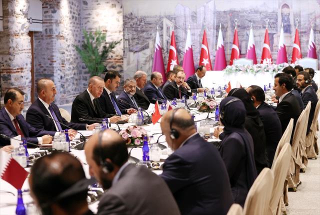 Türkiye ile Katar arasında 11 anlaşma imzalandı Türkiye ile Katar arasında 11 anlaşma imzalandı