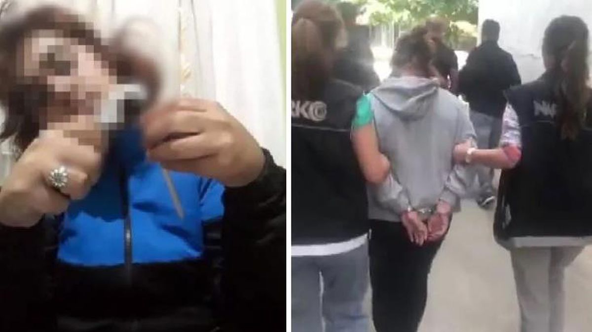 Canlı yayında uyuşturucu kullanan kadın serbest bırakıldı