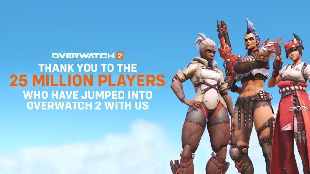 Overwatch 2, kısa sürede 25 milyon oyuncuya ulaştı