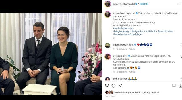 Kavak Yelleri'nin Efe'si Dağhan Külegeç nişanlandı Kavak Yelleri'nin Efe'si Dağhan Külegeç nişanlandı