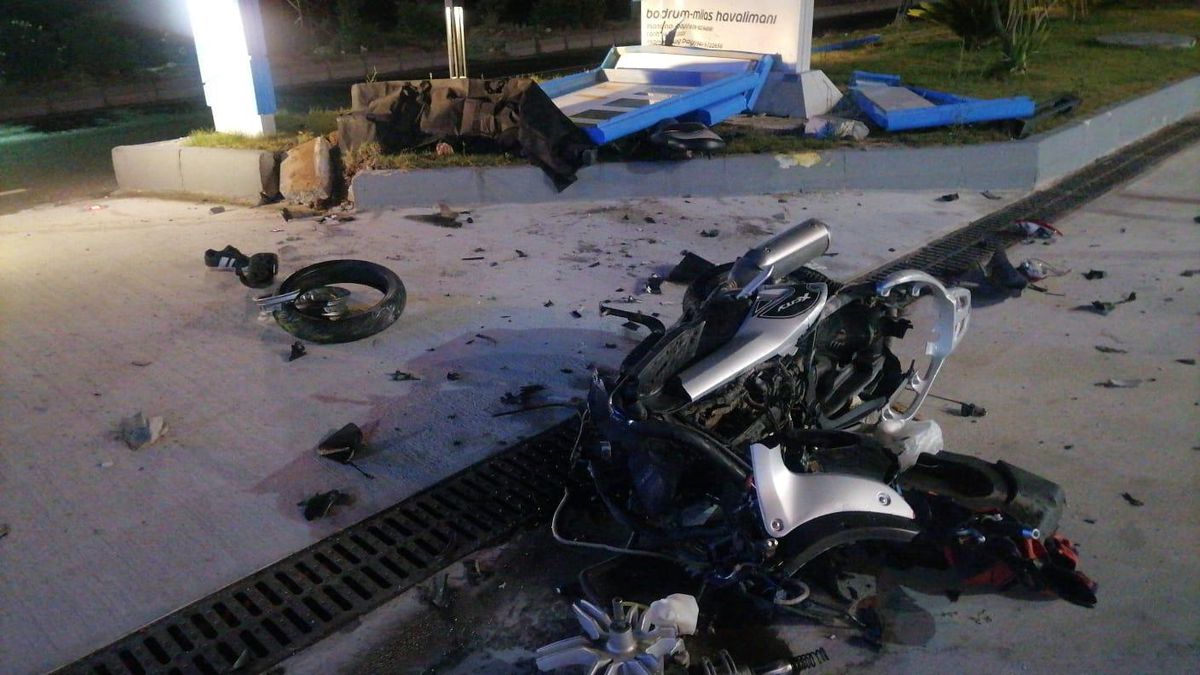 Muğla haber... Muğla'da devrilen motosikletin sürücüsü öldü