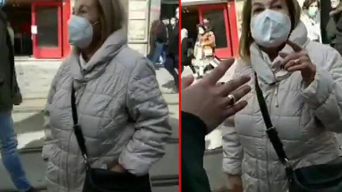 Taksim'de çarşaflı genç kızlara hakaret eden kadına hapis cezası verildi