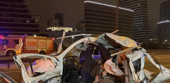 Son dakika haber | İstanbul'da iki otomobilin çarpıştığı kazada 2 kişi öldü, 7 kişi yaralandı