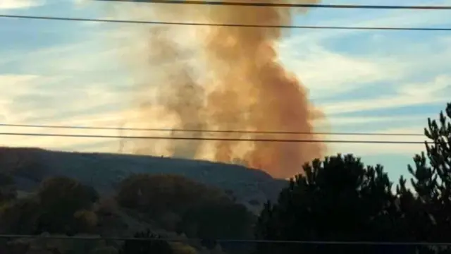 ABD'de F35 savaş uçağı piste iniş yaptığı sırada yere çakıldı ABD'de F35 savaş uçağı piste iniş yaptığı sırada yere çakıldı