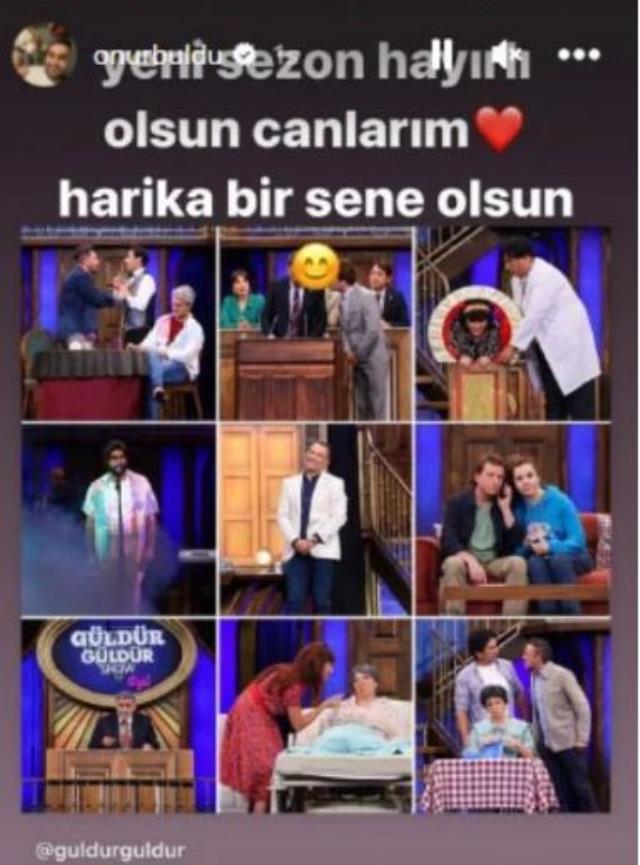 Güldür Güldür Show'la yollarını ayıran Onur Buldu'dan hayranlarını duygulandıran mesaj Güldür Güldür Show'la yollarını ayıran Onur Buldu'dan hayranlarını duygulandıran mesaj
