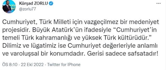 AK Partili Mahir Ünal, Cumhuriyetle ilgili sözleri sonrası gelen tepkilere yanıt verdi
