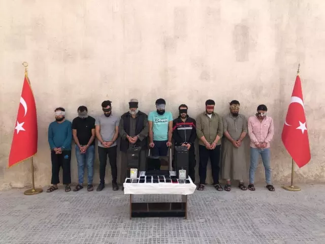 Suriye'nin kuzeyindeki El Bab'da 4'ü sözde yönetici 9 DEAŞ'lı terörist yakalandı