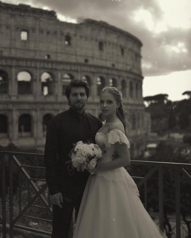 İpek Filiz Yazıcı ile Ufuk Beydemir, Roma'da nikah masasına oturdu İpek Filiz Yazıcı ile Ufuk Beydemir, Roma'da nikah masasına oturdu
