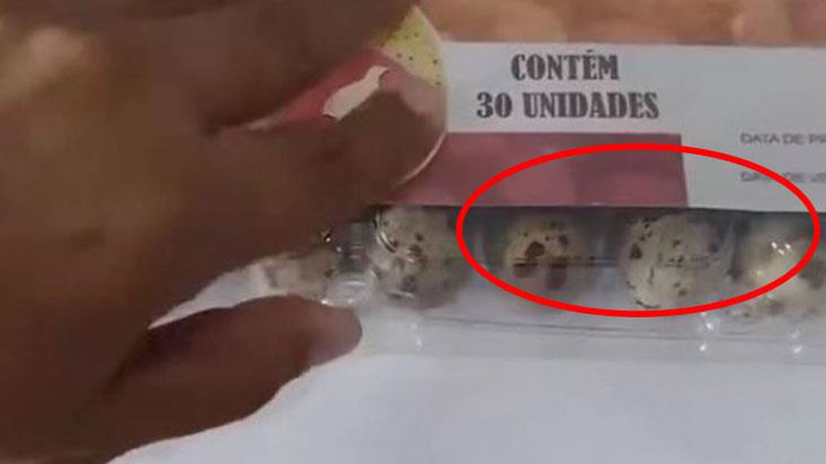 Yumurta almak istedi, kutuyu açınca neye uğradığını şaşırdı
