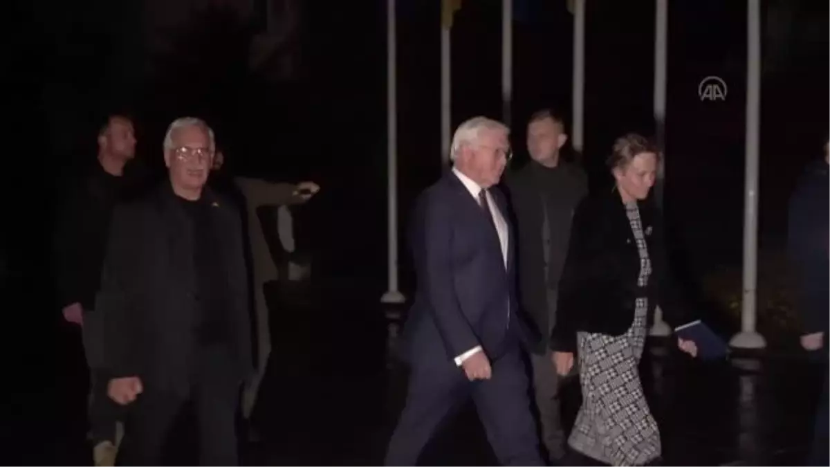 Almanya Cumhurbaşkanı Steinmeier, Ukrayna Devlet Başkanı Zelenskiy Ile ...