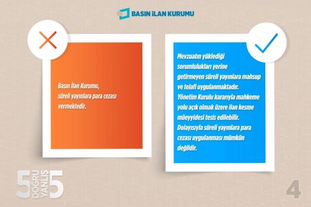 Basın İlan Kurumu'ndan 5 iddiaya, karşılaştırmalı yanıt
